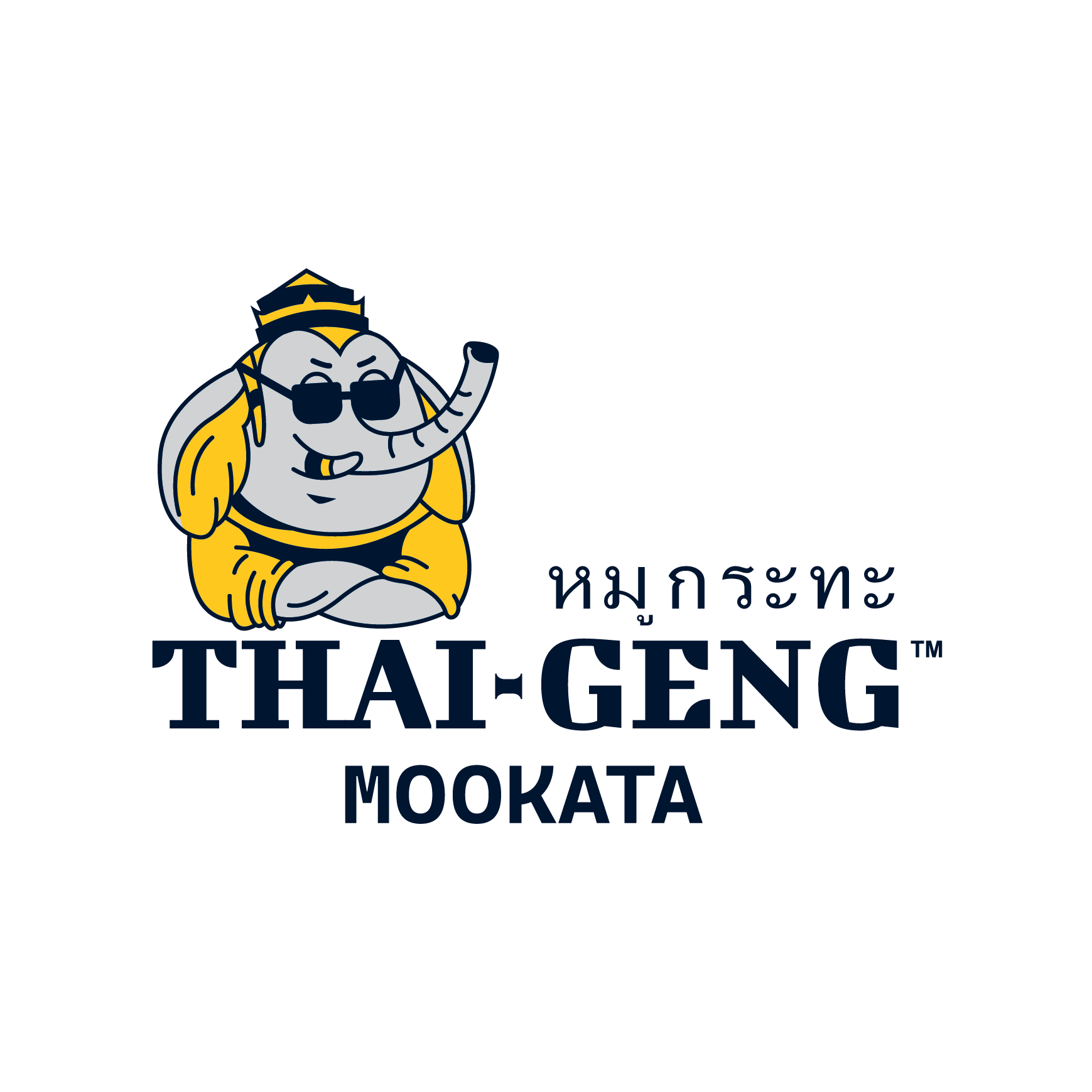 Thai Geng Mookata Logo